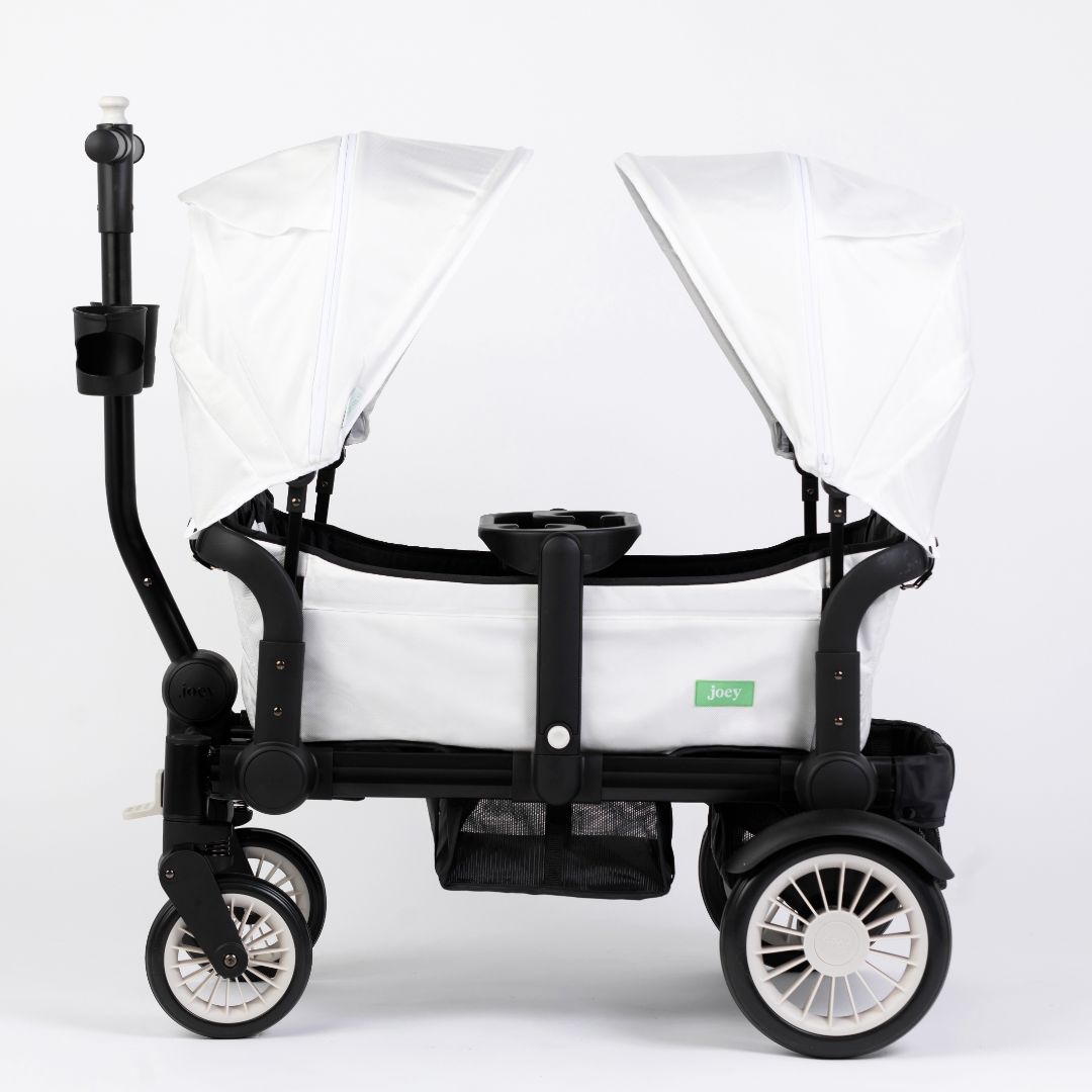 canopy stroller wagon Stroller Wagon for Kids and Toddlers - Canopy Bundle - Weekender White